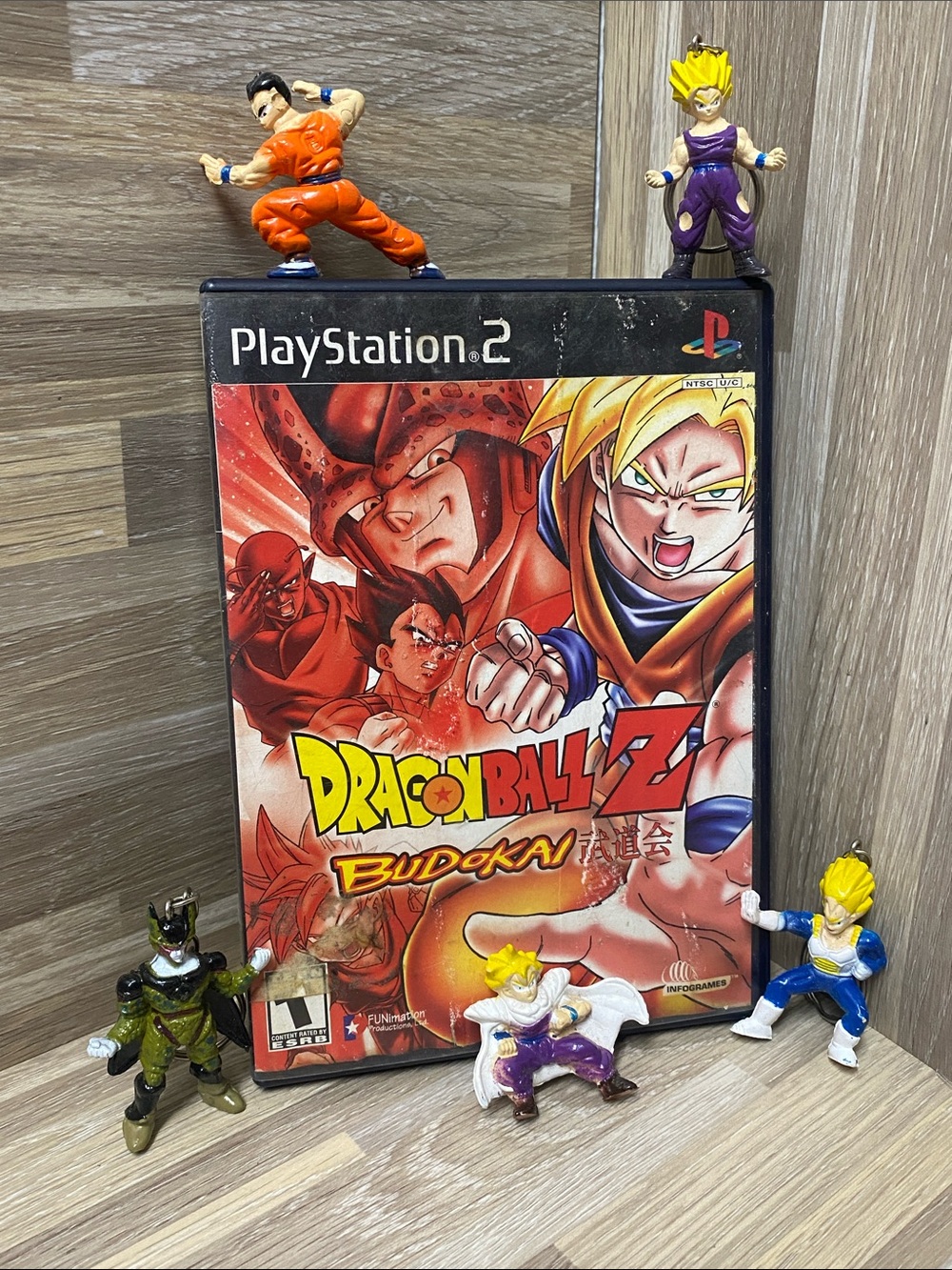 Sony PlayStation 2 Dragon Ball Z Budokai — vintage action mini figures